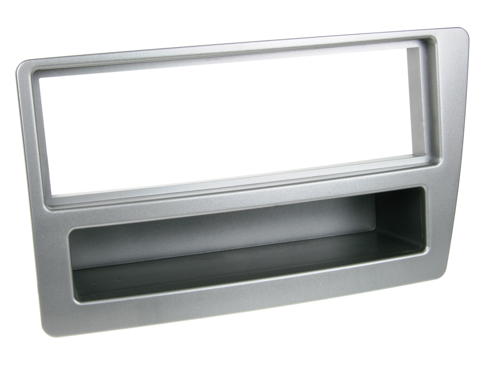 ACV 1-DIN facia plate with pocket Honda Civic 01/2004   silver 100631