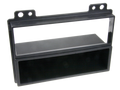 ACV 2-DIN facia plate with pocket Fiesta / Fusion  2005 black 100607