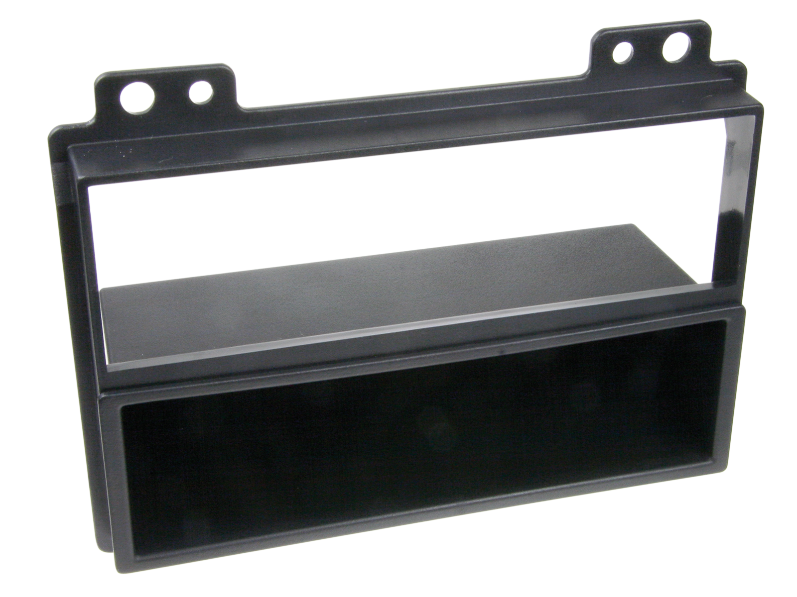 ACV 2-DIN facia plate with pocket Citroen / Fiat / Peugeot black 100672