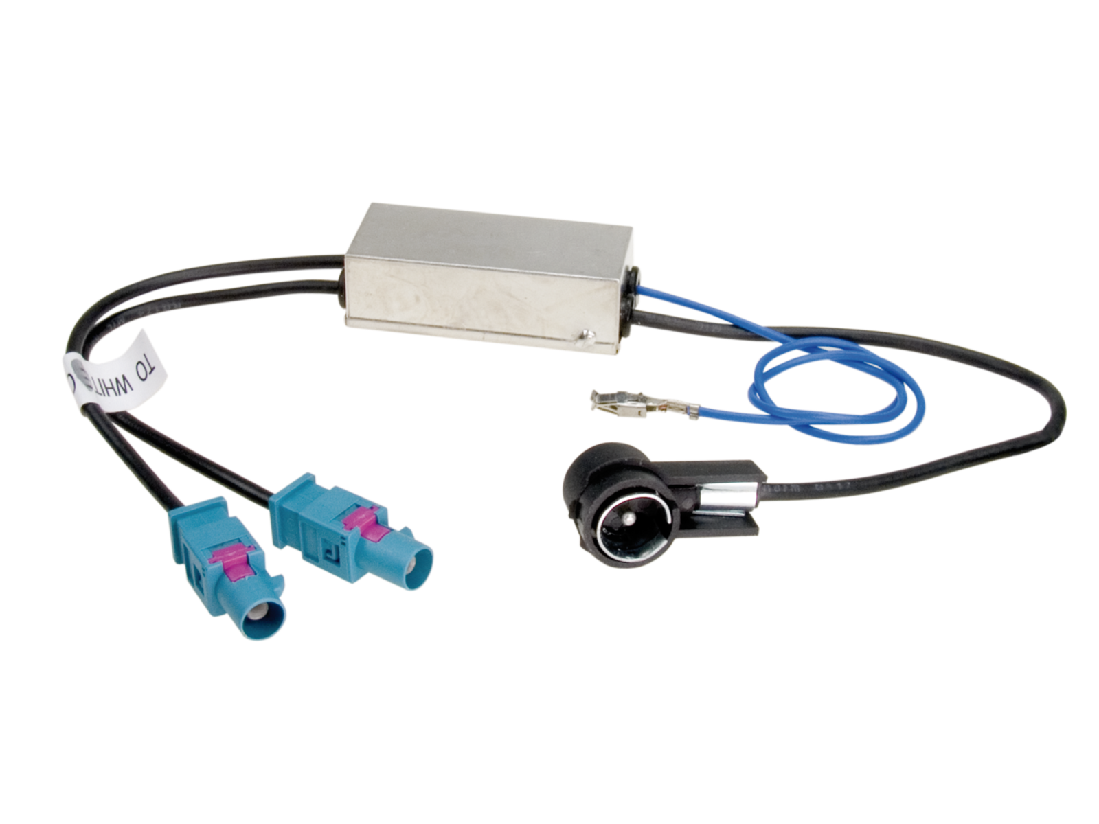 ACV ISO antenna diversity  2x FAKRA / phantom power supply 140248