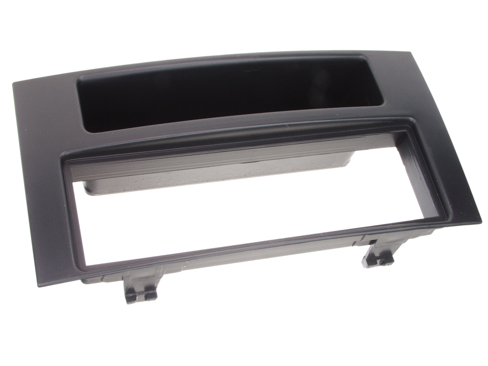 ACV 1-DIN facia plate with pocket VW Touareg / T5 black 100623