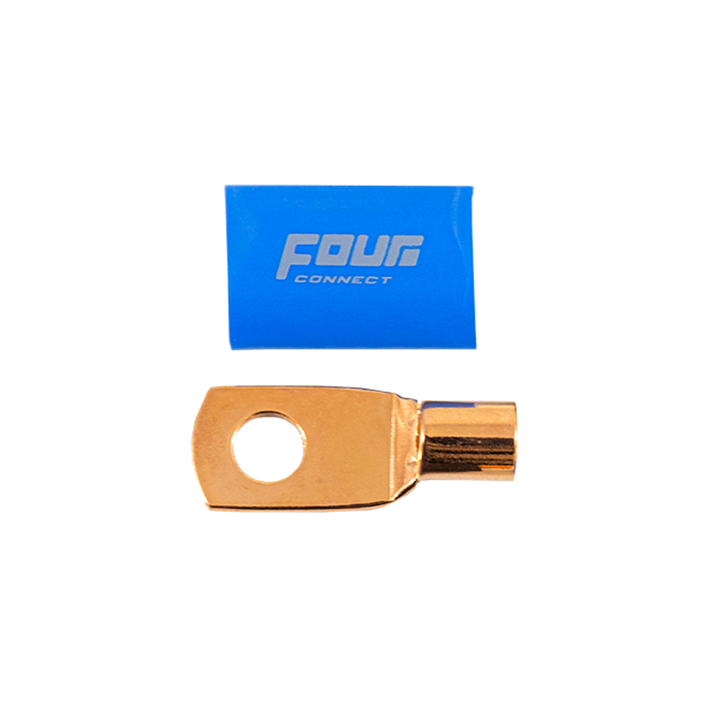 FOUR Connect 4-690385 STAGE3 OFC M8 rengasliitin 20mm2, 20x sininen