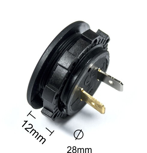 FOUR Connect 4-600154 vedenpitävä jännitenäyttö 9-24Vdc