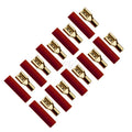 FOUR Connect 4-690742 lattaliitin 2.5mm2, 4.8mm, punainen, 10kpl