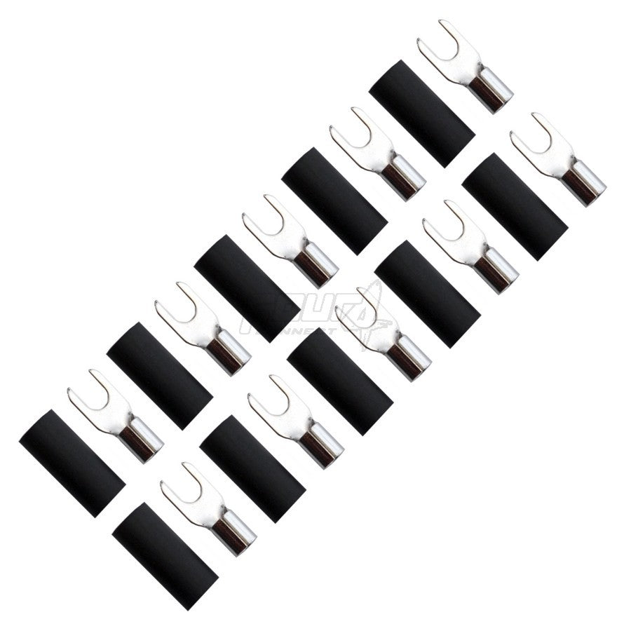 FOUR Connect 4-690835 M4 haarukkaliitin 6.0mm2, 10x musta
