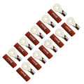 FOUR Connect 4-690933 M6 rengasliitin 10mm2, 10x punainen