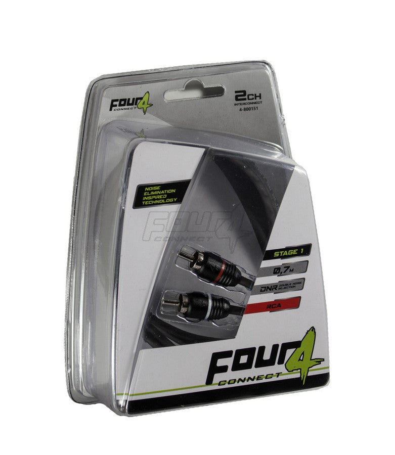FOUR Connect 4-800151 STAGE1 RCA-kaapeli 0.75m