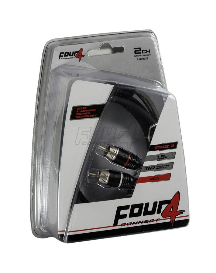 FOUR Connect 4-800252 STAGE2 RCA-kaapeli 1.5m