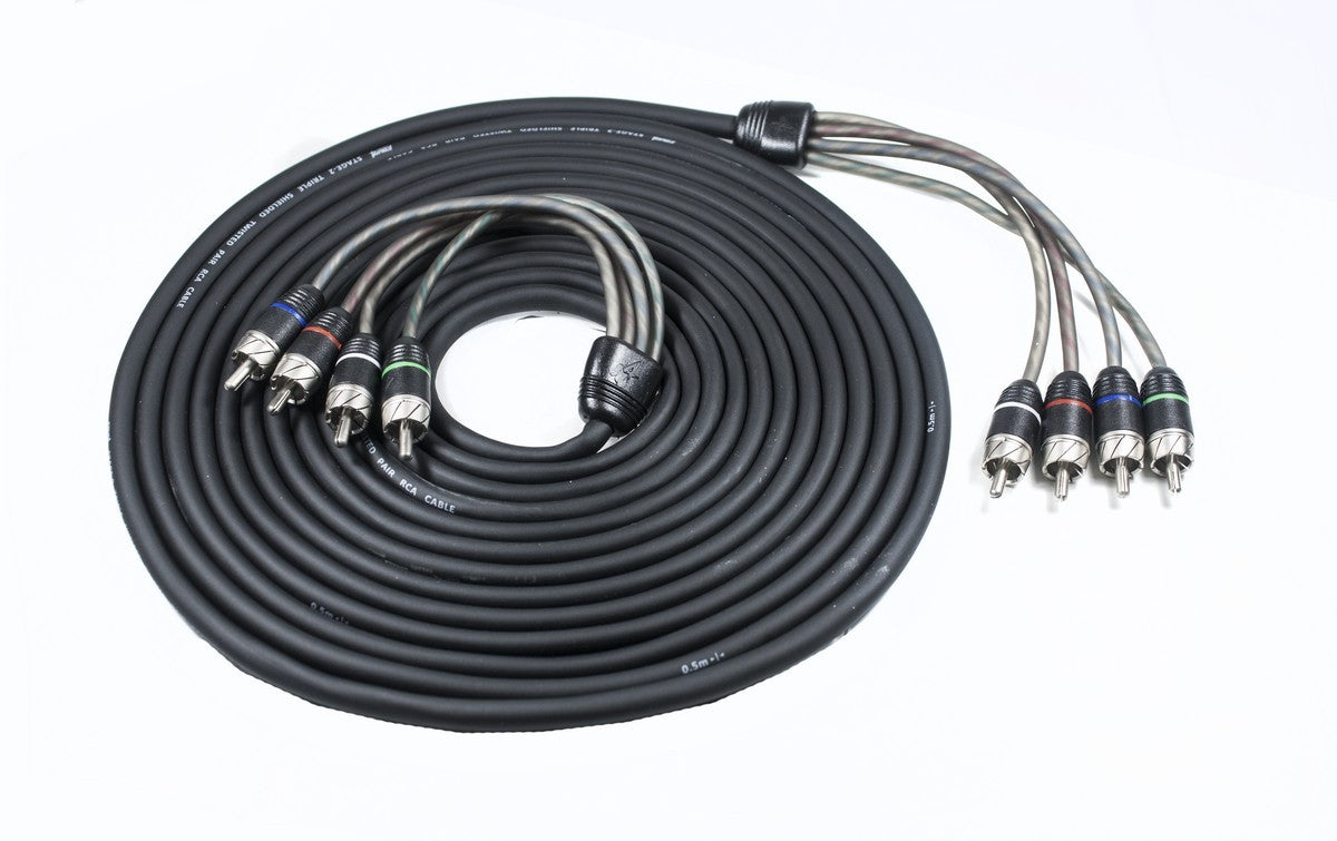 FOUR Connect 4-800256 STAGE2 RCA-kaapeli 5.5m, 4-kanavainen