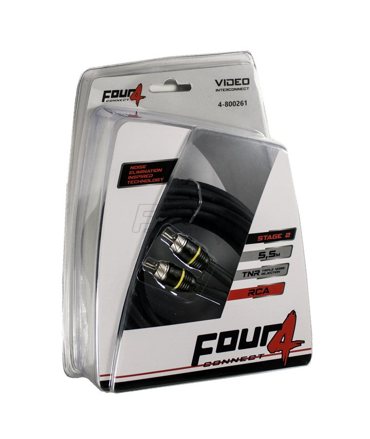 FOUR Connect 4-800621 STAGE2 RCA-Video 5.5m