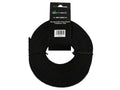 FOUR Connect 4-NS10BK12 nylon/kangas-sukka musta 12/25mm 10m