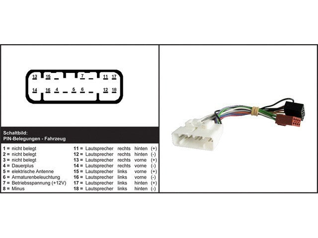 AIV Autoradion adapterikaapeli