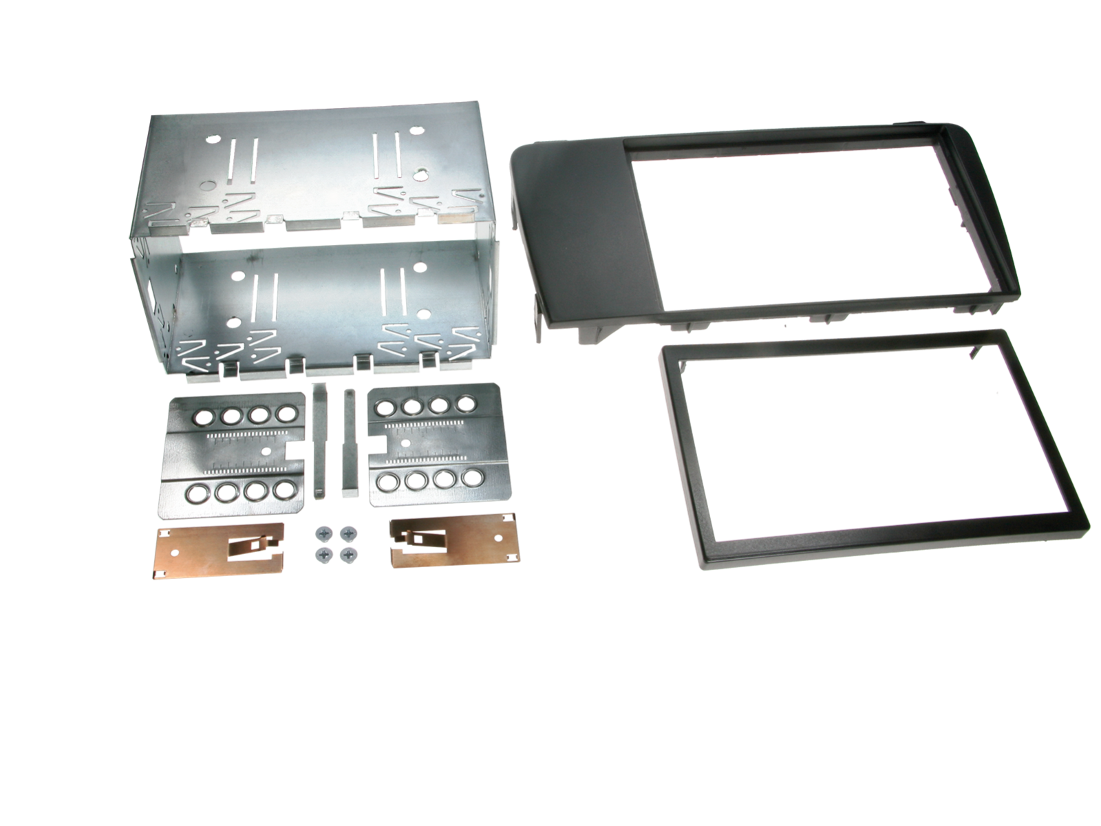 2-DIN facia plate Volvo S60/V60/S70/V70/XC70 black