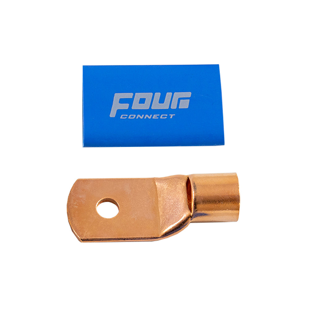 FOUR Connect 4-690393 STAGE3 OFC M8 rengasliitin 70-100mm2, 10x sininen