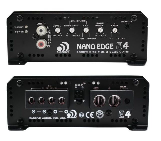 Massive Audio E4 vahvistin