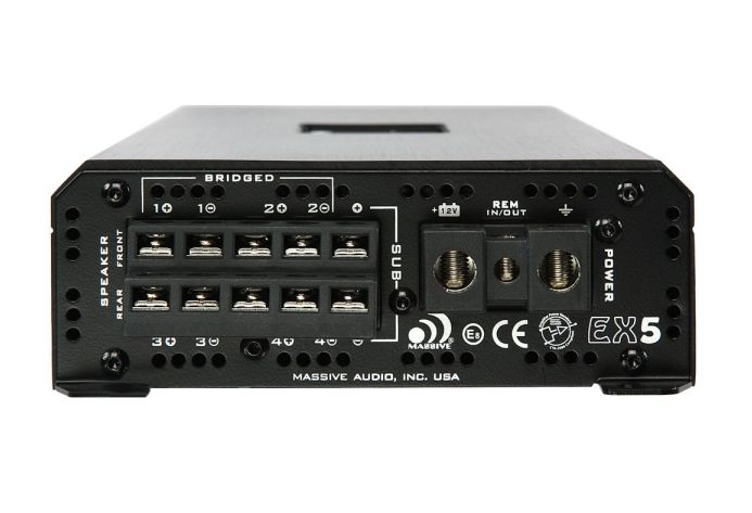 Massive Audio EX5 vahvistin