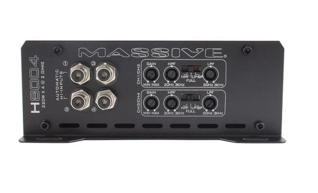 Massive Audio Hippo H8004