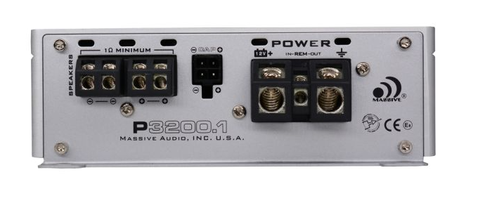 Massive Audio P3200.1 ( P4 ) vahvistin
