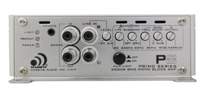 Massive Audio P8 vahvistin