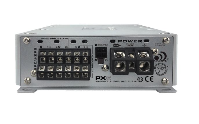 Massive Audio PX6 vahvistin