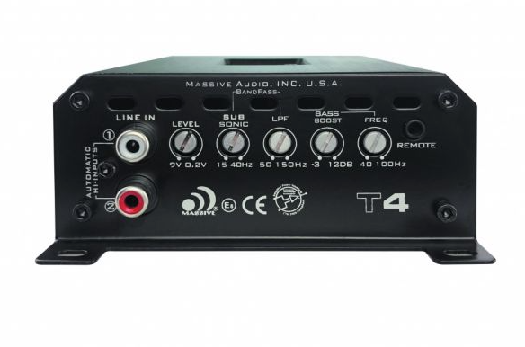 Massive Audio T4 vahvistin