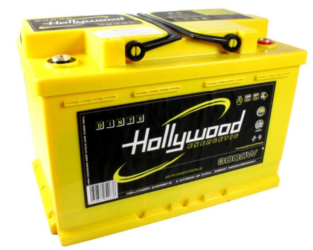 Hollywood Energetic DIN 70 AGM akku