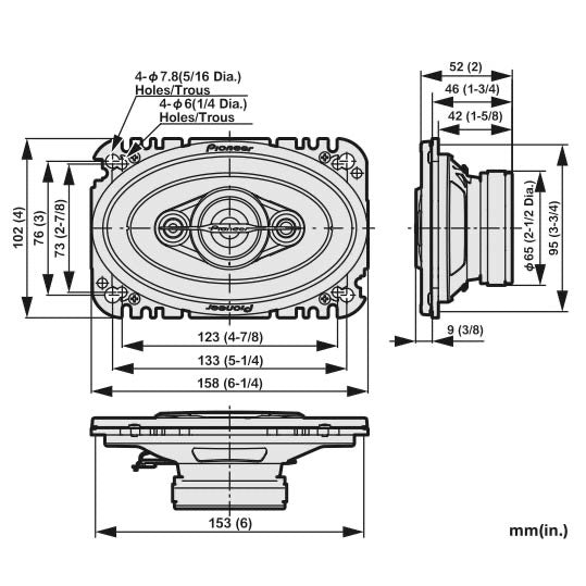 Pioneer TS-A4671F