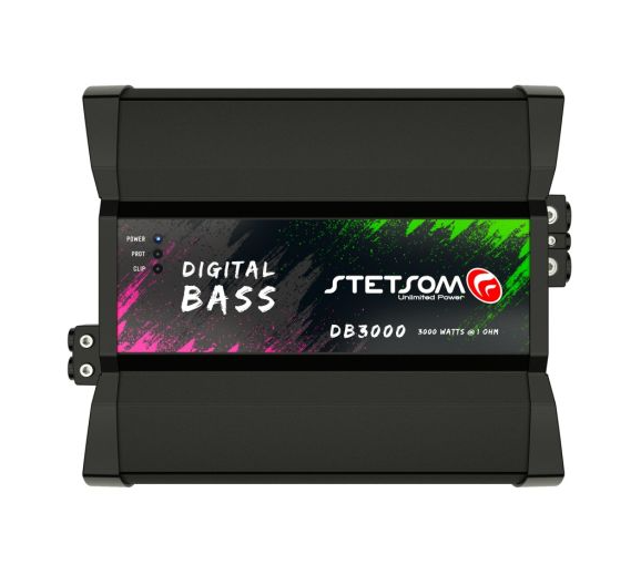 Stetsom Digital Bass DB3000 vahvistin 1ohm