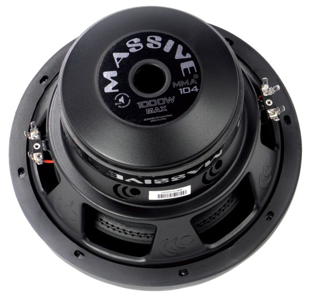 Massive Audio MMA104 subwoofer